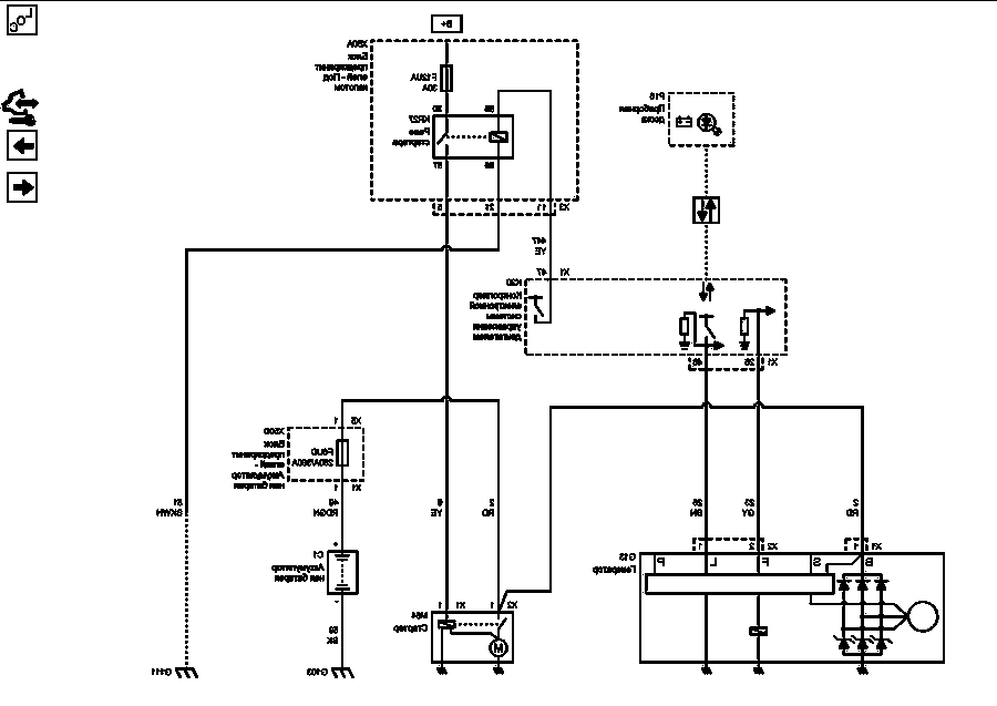 генератор chevrolet lacetti схема